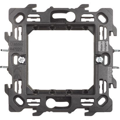 Монтажна рамка с лапи Bticino Classia R4702G - немски стандарт
