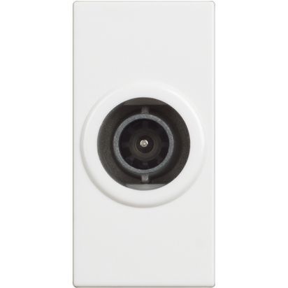 Розетка 1 модул TV коаксиал Bticino Classia RW4202D - Бял