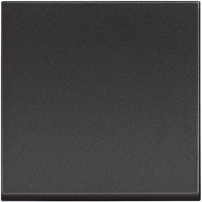 Лихт бутон 2 модула Bticino Classia RG4005M2 - Черен