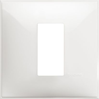 Единична рамка 1 модул Bticino Classia R4801RW - Бяло
