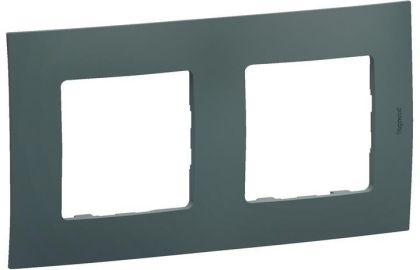 Двойна рамка Legrand Niloe New NP112OL - Маслина