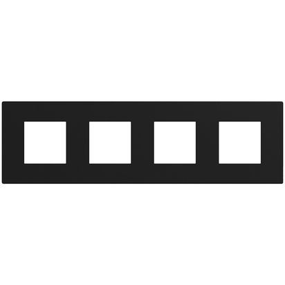 Четворна рамка Bticino Light Now YA4802M4DD - Графит