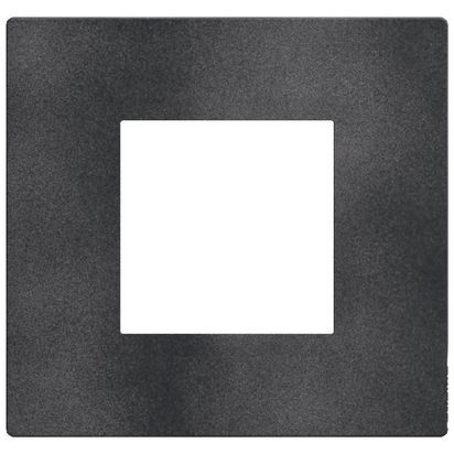 Единична рамка Bticino Light Now YA4802DS - Сив меланж