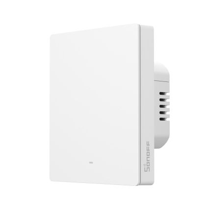 Единичен Zigbee ключ SONOFF ZBM5-1C-80W - 10A, бял