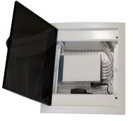 Комуникационно табло за рутер/суич Pawbol C.1524-ITM - оборудвано, опушен капак