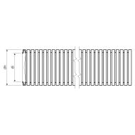 Гофрирана тръба 2329/LPE-2 - ф34,5/28,4 вътрешен, 50 м., PE, 125N, бяла