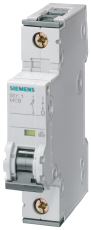 Автоматичен прекъсвач Siemens 5SY6110-7 1P, 10A, крива C, 6kA