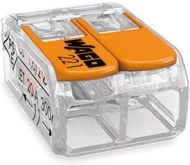 Бърза отваряема клема  Wago 221-412 - двойна, 0.08-4mm2