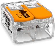 Бърза отваряема клема  Wago 221-612 - двойна, 0.5-6mm2