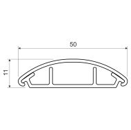 Кабелен канал LO50KD - 2 м. Светло сив, 32 м./16 бр. в стек 