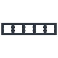 Петорна рамка хоризонтална Schneider Asfora EPH5800571 - Антрацит