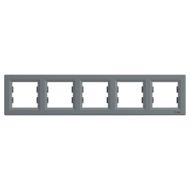 Петорна рамка хоризонтална Schneider Asfora EPH5800562 - Стомана