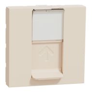 Розетка 2 модула 1xRJ45 UTP cat. 6 Schneider Unica NU341544 - Крем