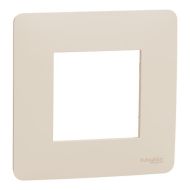 Единична рамка Schneider Unica Studio NU200244 - Крем