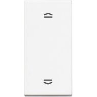 Бутон за щори 1 модул Bticino Classia RW4037N - Бял