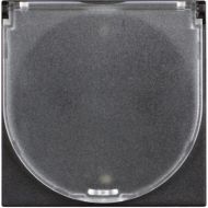 Контакт Шуко 16A с детска защита и капак Bticino Classia RG4141C - Черен