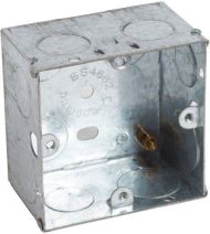 Метална конзола за бойлерен ключ Legrand Belanko 89117 - 86/86/48 мм дълбочина