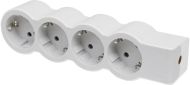 Разклонител 4xШуко без кабел Legrand 694575 - Бяло/светлосиво