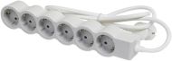 Разклонител 6xШуко 1.5м. кабел 3х1.5mm2 Legrand 694557 - Бяло/светлосиво