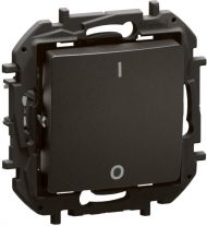 Двуполюсен ключ Legrand Niloe New NP2113BK - Черен