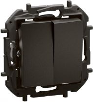 Сериен ключ Legrand Niloe New NP2120BK - Черен