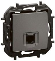 Розетка RJ45 UTP cat.5e Legrand Niloe New NP4301MG - Сив