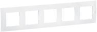 Петорна рамка Legrand Niloe New NP115WH - Бял