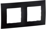 Двойна рамка Legrand Niloe New NP112BK - Черен