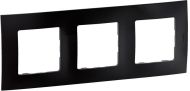 Тройна рамка Legrand Niloe New NP113BK - Черен
