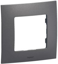 Единична рамка Legrand Niloe New NP111MG - Сив