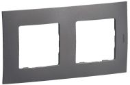 Двойна рамка Legrand Niloe New NP112MG - Сив