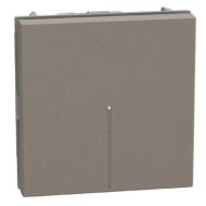 Кръстат ключ 2 модула аксиален Bticino Light Now YG4054M2  - Камък мат