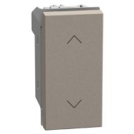 Ключ за щори 1 модул  Bticino Light Now YG4027N - Камък мат