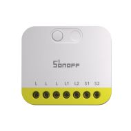 Двуканален/сериен Zigbee смарт превключвател без неутрала SONOFF MINI-ZB2GS-L - 16A