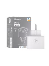 Wi-fi/Matter адаптер за контакт Шуко SONOFF S61STPF -16A