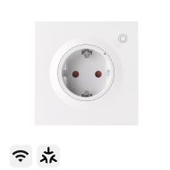 Wi-fi/Matter контакт Шуко за вграждане SONOFF WS01TPF-E - 16A