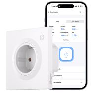 Wi-fi/Matter контакт Шуко за вграждане SONOFF WS01TPF-E - 16A