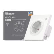 Wi-fi/Matter контакт Шуко за вграждане SONOFF WS01TPF-E - 16A